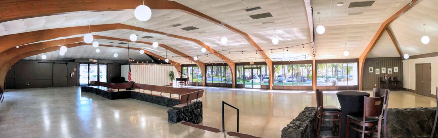 Venue on Lake Lily event space and setup